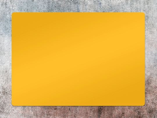 Yellow Chair Mat, Protective Vinyl Floor Splat Decorative Kids Room Decor
