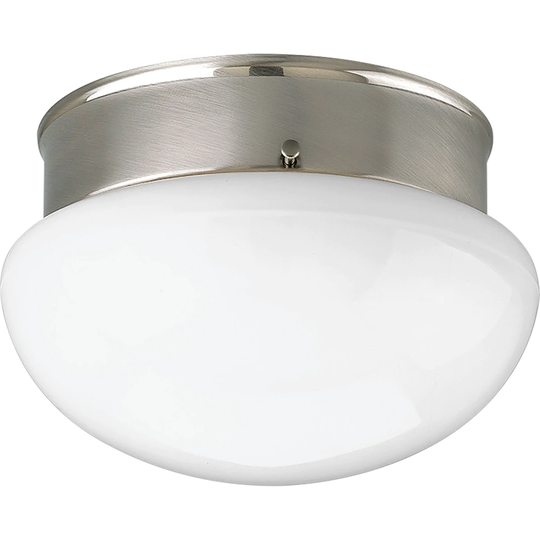 Progress Lighting Silvertone 1-light Semi-flush Mount Fixture
