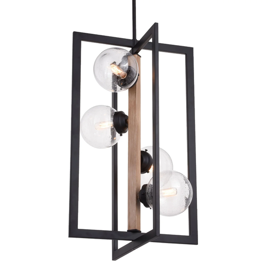 Vaxcel Lighting Bridgeview 4 Light 16" Wide Multi Light Pendant
