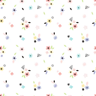Lathan Butterflies Flowers 10' L x 24" W Peel and Stick Wallpaper Roll