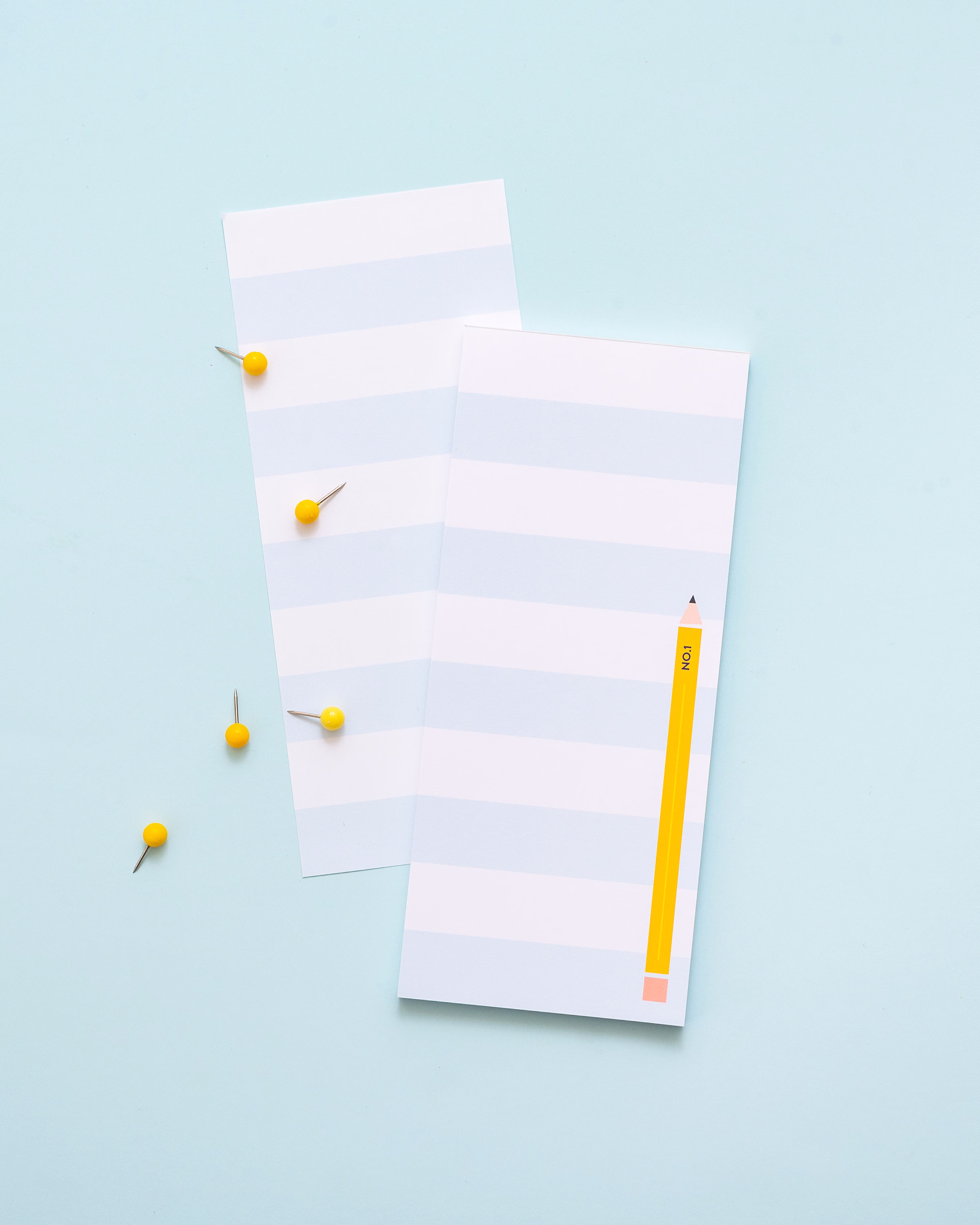 Striped Pencil Notepad, Teacher Gift, Appreciation Gifts, Kids End Of Year Stocking Stuffer