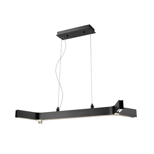 Avery Home Lighting Arcano Matte Black 5-light Pendant