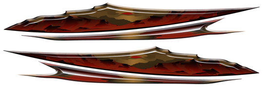2 Car Truck Trailer Side Decals Graphics Stripes Vinyl -2218