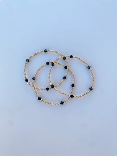 The Riely Gold Filled With Swarovski Crsytal