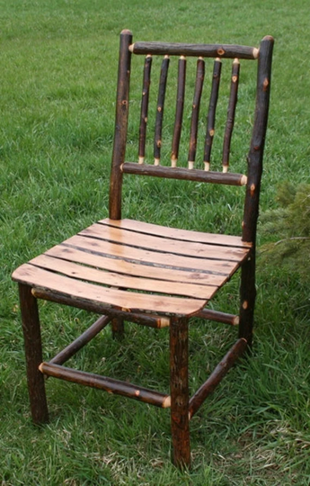 Hickory Log Chair