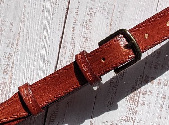 Men's Genuine Leather Dress Belt Personalized Custom Engraved Handmade | Premium Italian & Inks 1-1/4"; Unisex;brown