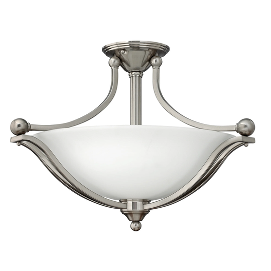 Hinkley Lighting Bolla 3 Light Indoor Semi-Flush Ceiling Fixture