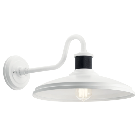 Kichler Lighting Allenbury 1-Light Outdoor Wall Light White