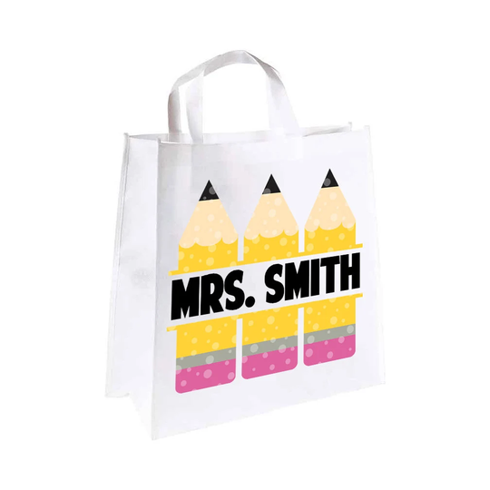Pencils Custom Tote Bag