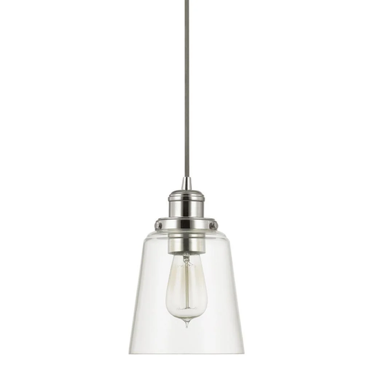 Urban 1-light Polished Nickel Mini-Pendant - Polished Nickel - Polished Nickel