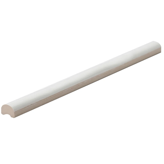 The Tile Life Waverly 0.8x12 White Glossy Pencil - 8" x 12" of 1