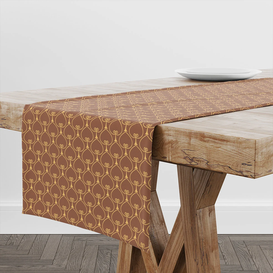 Table Runner Japanese Traditional Spring Viii | Unique Design Decor High Quality Textile & Print Made in Eu