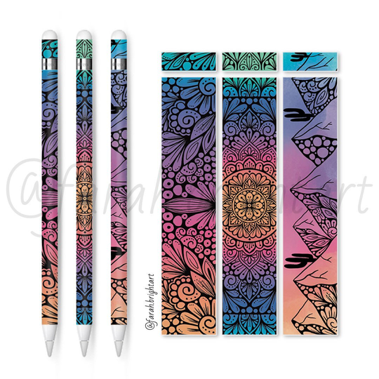 Apple Pencil Gen 1 Mandala Skin