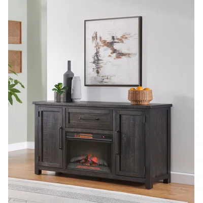 Schulte 65'' Wide 1 Drawer Pine Solid Wood Sideboard
