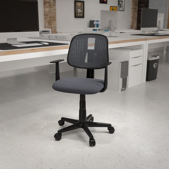 Pivot Back Mesh Swivel Task Office Chair