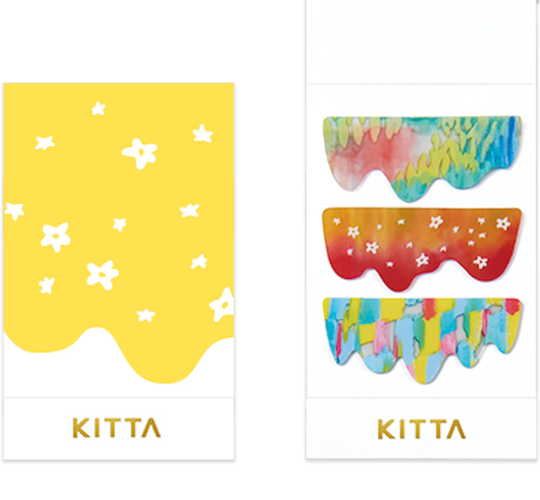 Kingjim|Kitta| Syrupy |Schedule Sticker |Seal||Life|Sticker| Notebook|Decorate|Card Making|Schedule Book|Scrapbooking|Craft