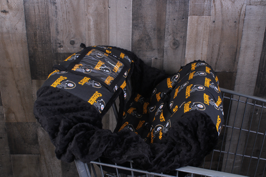 Shopping Cart Cover. High Chair Piitsburgh Steelers Boy Girl Cover