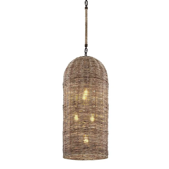 Troy Lighting Huxley 5-light Tidepool Bronze Long Pendant