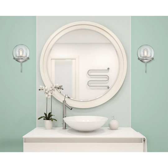 Westinghouse Lighting Marla One-Light Brushed Nickel Indoor Wall Fixture