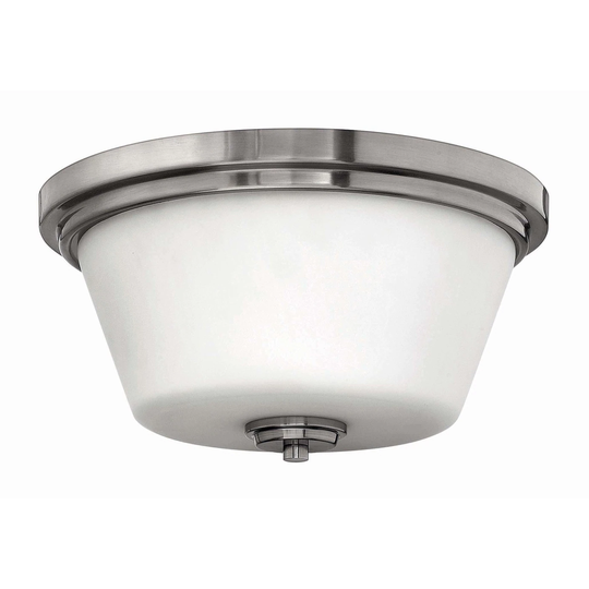 Hinkley Lighting 2 Light 15" Width Indoor Flush Mount Ceiling Fixture