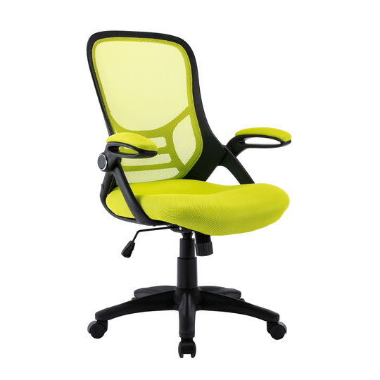 Porthos Home Ubert Office Chair, Lumbar Support, Flip-up Armrests