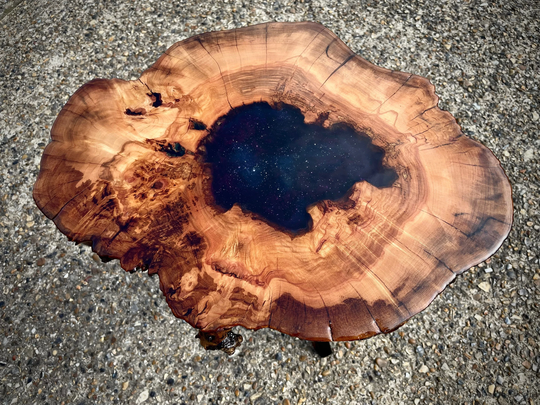 Galaxy Space Resin Coffee Table