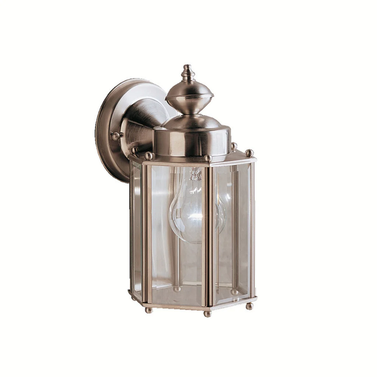 Kichler Lighting Traditional 1-light Stainless Steel Wall Lantern