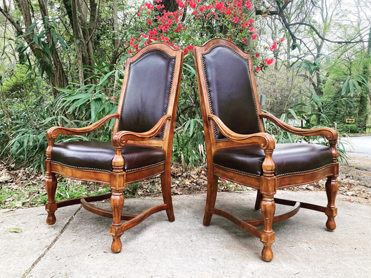 Contemporary King Chairs - A Pair