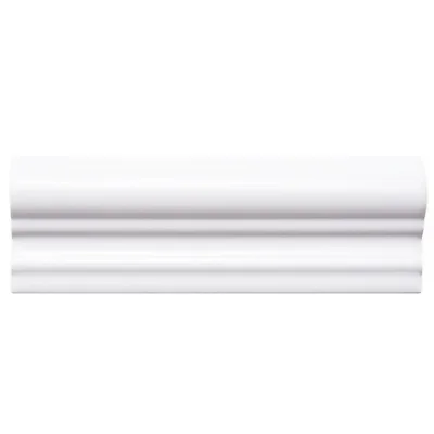 Fresno 6" x 2" Matte Ceramic Chair Rail