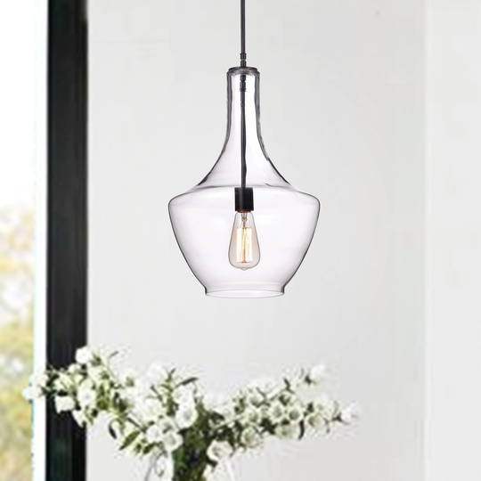 Aneto 1 - Light Single Teardrop Pendant