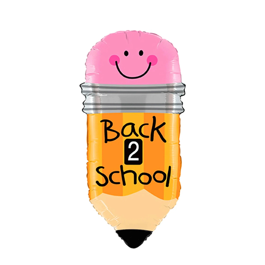 Pencil Balloon | Back To School Giant Mylar Photo Shoot 32 Inches