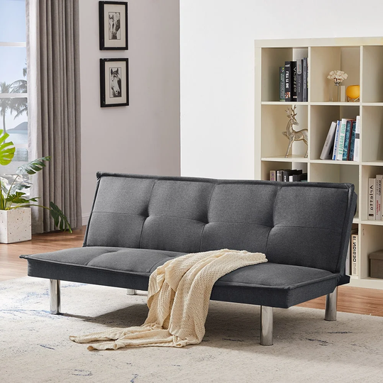 Fabric Sofa Bed Convertible Folding Futon Sofa Bed Sleeper