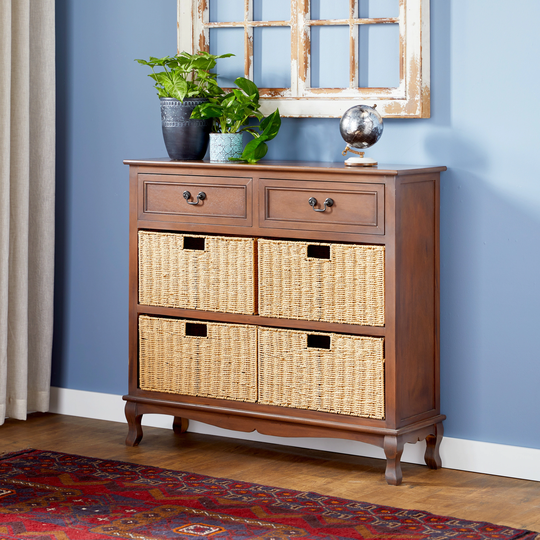Brown MDF Traditional Storage Unit 29 x 40 x 12
