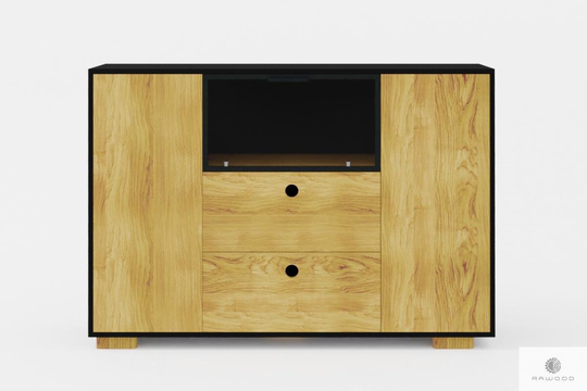 Wood Dresser With Drawers Design Chest Modern Oak Of Sideboard Commode Credenza Holz Kommode Massiv Anrichte Carla