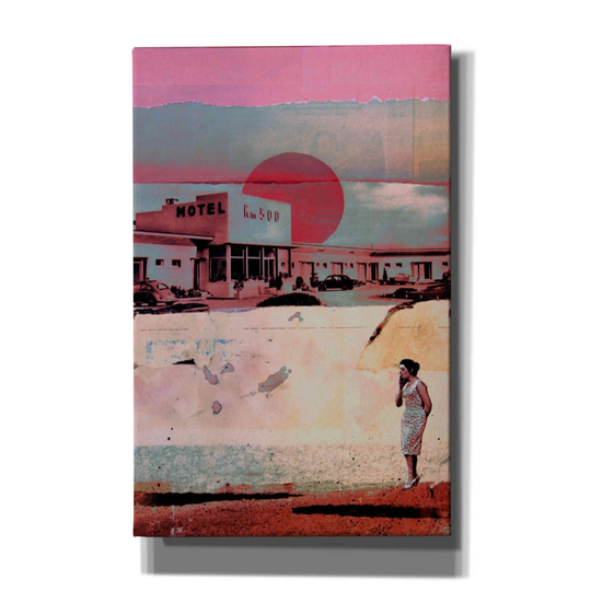Epic Graffiti 'Motel 500' by DB Waterman, Canvas Wall Art