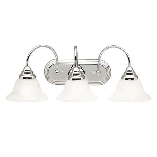 Kichler Lighting Telford Collection 3-light Chrome Bath/Vanity Light
