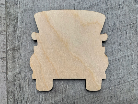 Vintage Truck, Unfinished Wood Truck Blanks Diy Craft