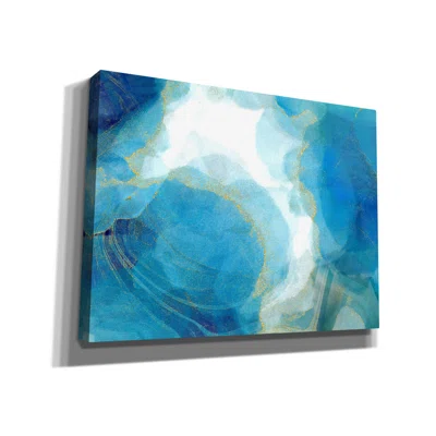 Partly Cloudy by Delores Naskrent - Wrapped Canvas Painting Print