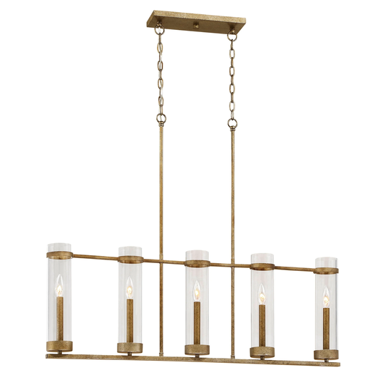 Milan Metal Island Light- 5 Lights