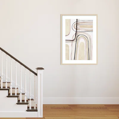 Arounds I by Nikki Galapon Wood Framed Wall Art Print