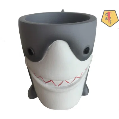 Sharks Accessory Or Pencil Holder, Multicolor