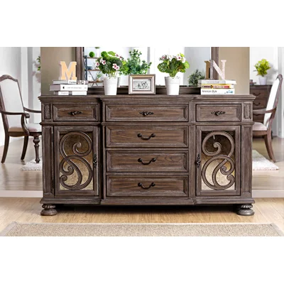Kittitas 64" Wide 6 Drawer Sideboard