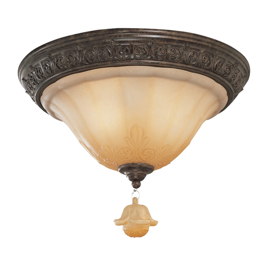 Classic Lighting 12" Flushmount from the Riviera Collection