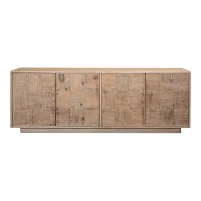 Quinn 91'' Wide Pine Wood Sideboard