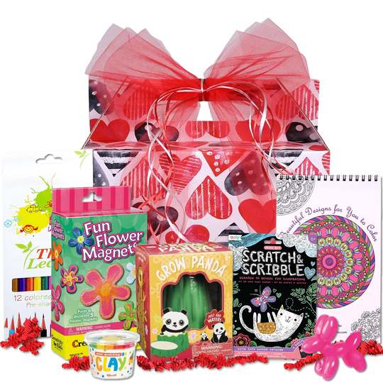 Queen Of Crafts Valentine Gift Basket