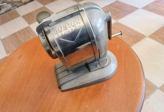 Vintage Pencil Sharpener, Metal Retro Sharpener