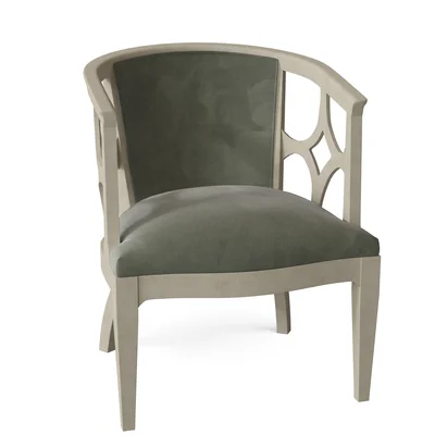 Quinn 26" Wide Barrel Chair