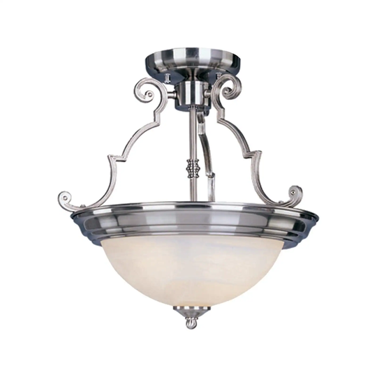 Essentials 3-Light Semi-Flush Mount