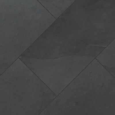 Montauk Black 16"X24" Gauged Slate Field Tile
