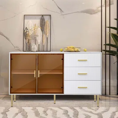 Provencal 60" Wide 3 Drawer Sideboard
